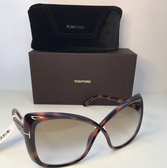 New - 💯 Original TOM FORD FT0943 JASMIN HAVANA SUNGLASSES - Picture 6 of 14